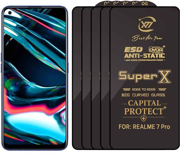 Capital Protect Edge To Edge Tempered Glass for OPPO REALME 7 PRO