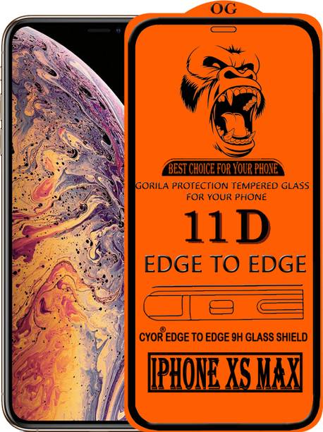 CYOR Edge To Edge Tempered Glass for Apple iPhone XS Max