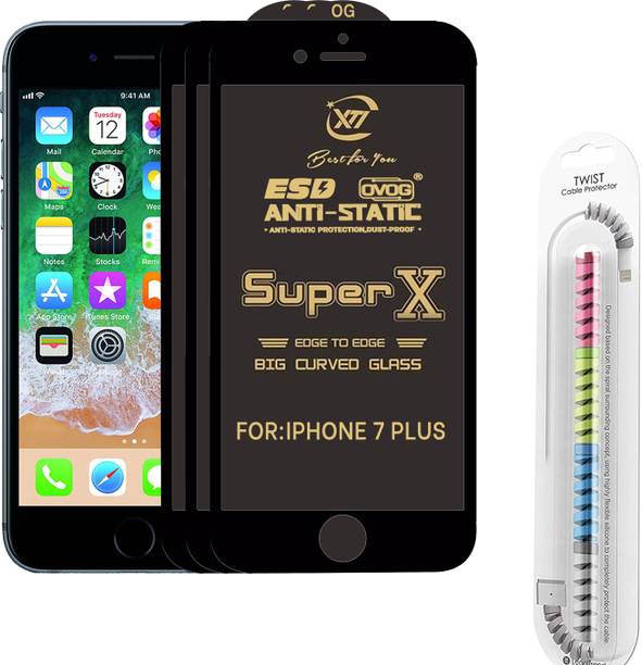 TWIGLO Edge To Edge Tempered Glass for Apple iPhone 7 Plus