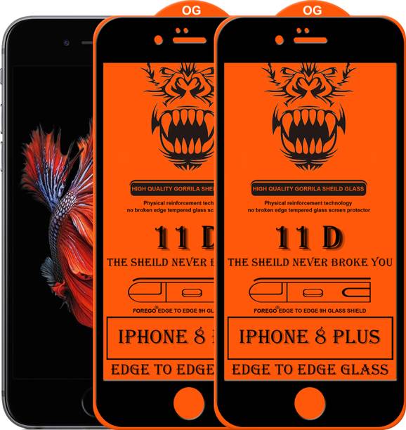 Forego Edge To Edge Tempered Glass for Apple iPhone 8 Plus