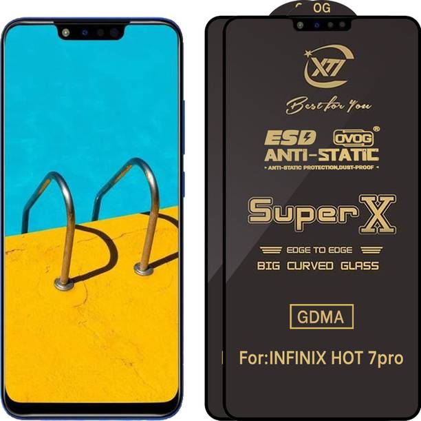 GDMA Edge To Edge Tempered Glass for Infinix Hot 7 Pro
