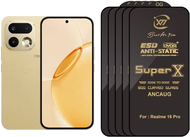 SuperX Edge To Edge Tempered Glass for Realme 16 Pro