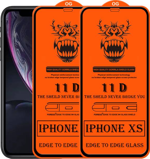 Forego Edge To Edge Tempered Glass for Apple iPhone XS