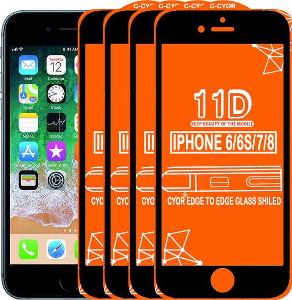 CYOR Edge To Edge Tempered Glass for Apple iPhone 8