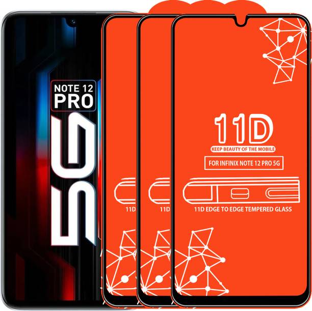 Roxel Edge To Edge Tempered Glass for Infinix Note 12 Pro 5G