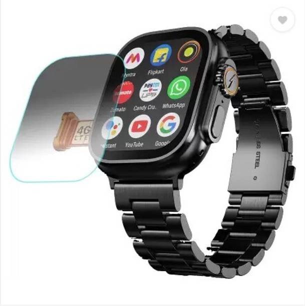 Pushpa Edge To Edge Tempered Glass for FIRE BOLTT ORACLE SMARTWATCH - Copy (34)