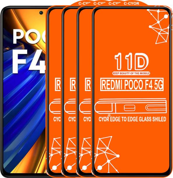 CYOR Edge To Edge Tempered Glass for REDMI POCO F4 5G
