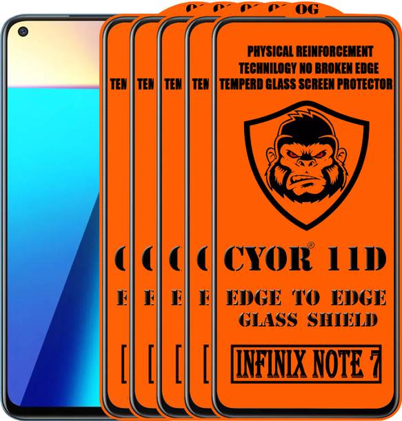 CYOR Edge To Edge Tempered Glass for INFINIX NOTE 7