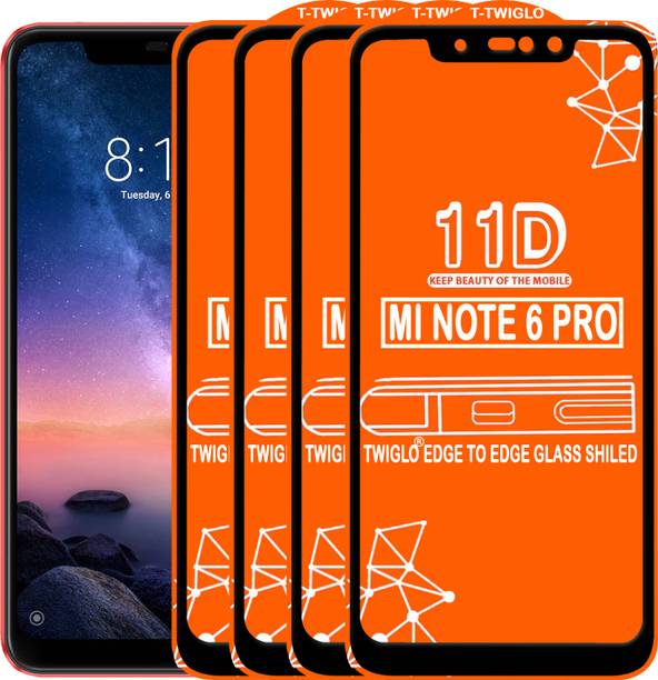 TWIGLO Edge To Edge Tempered Glass for Mi Redmi Note 6 Pro