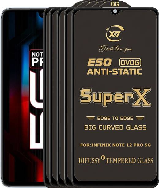 Difussy Edge To Edge Tempered Glass for INFINIX NOTE 12 PRO 5G