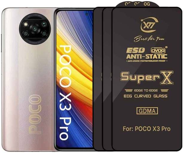 GDMA Edge To Edge Tempered Glass for POCO X3 PRO