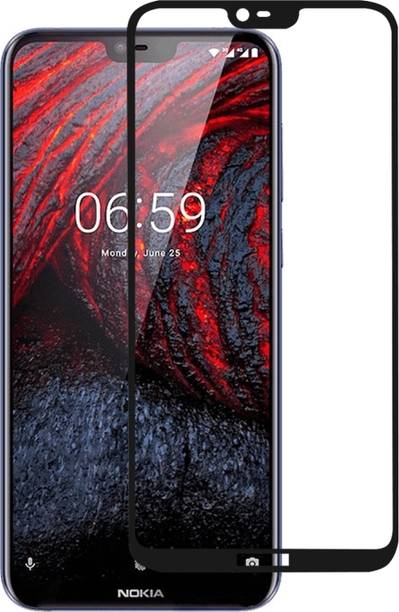 MoreFit Edge To Edge Tempered Glass for Nokia X6 / Nokia 6.1 Plus