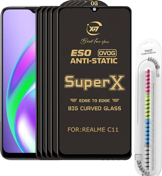 CYOR Edge To Edge Tempered Glass for REALME C11