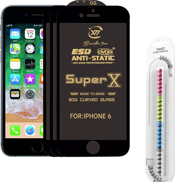 CYOR Edge To Edge Tempered Glass for Apple iPhone 6