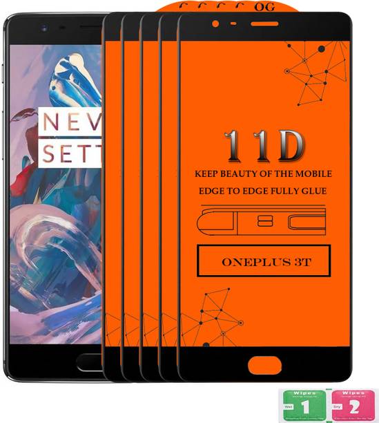 ANILUQ Edge To Edge Tempered Glass for OnePlus 3T
