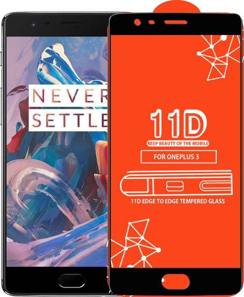Qyist Edge To Edge Tempered Glass for OnePlus 3