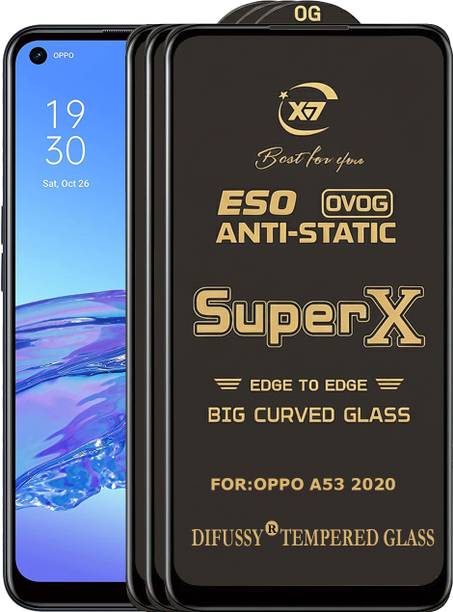 Difussy Edge To Edge Tempered Glass for OPPO A53 2020