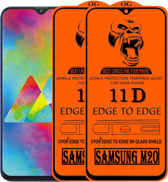 CYOR Edge To Edge Tempered Glass for Samsung Galaxy M20