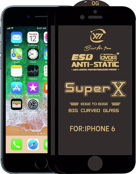 ANILUQ Edge To Edge Tempered Glass for Apple iPhone 6