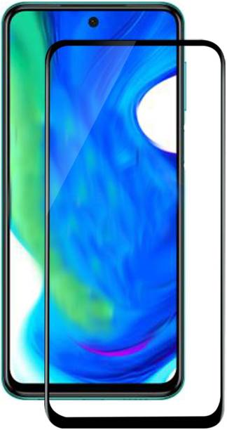 VAlight Edge To Edge Tempered Glass for Infinix Hot 9 Pro, Poco X3, Infinix Hot 9, POCO X3 Pro, MOTOROLA Edge 20 Fusion, REDMI Note 10 Pro, REDMI Note 10 Pro Max, Premium Tempered glass with Self Installation Guide - Wet & Dry wipes