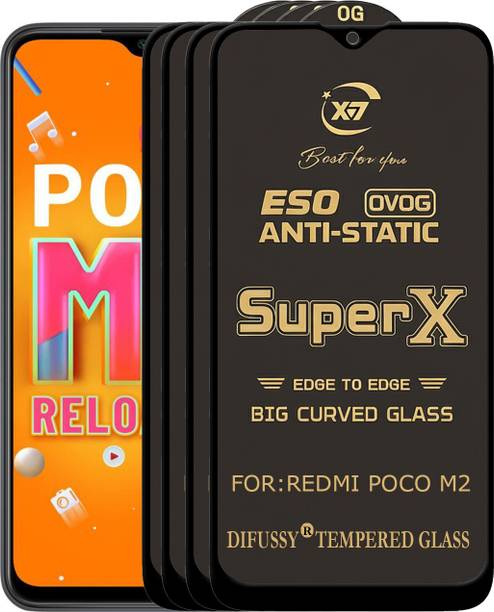 Difussy Edge To Edge Tempered Glass for REDMI POCO M2