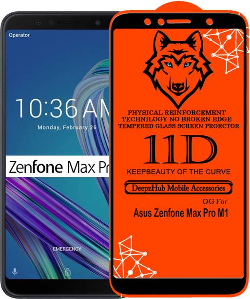 CRodible Edge To Edge Tempered Glass for Asus Zenfone M...