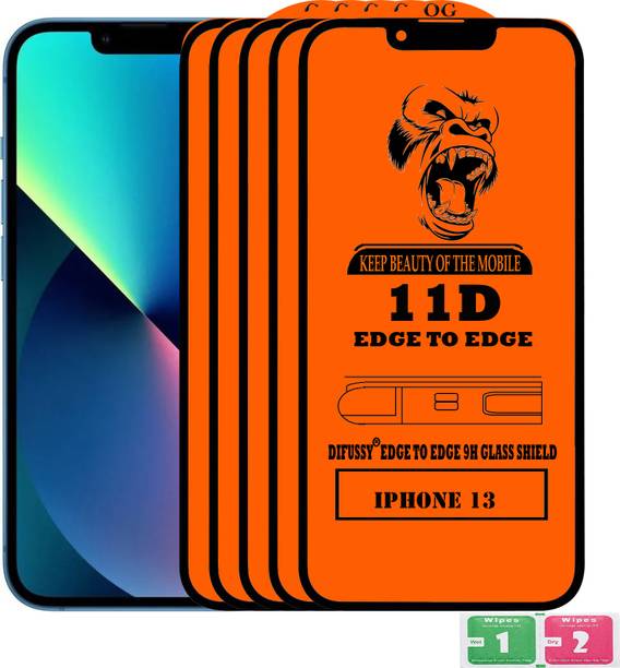 Difussy Edge To Edge Tempered Glass for Apple iPhone 13