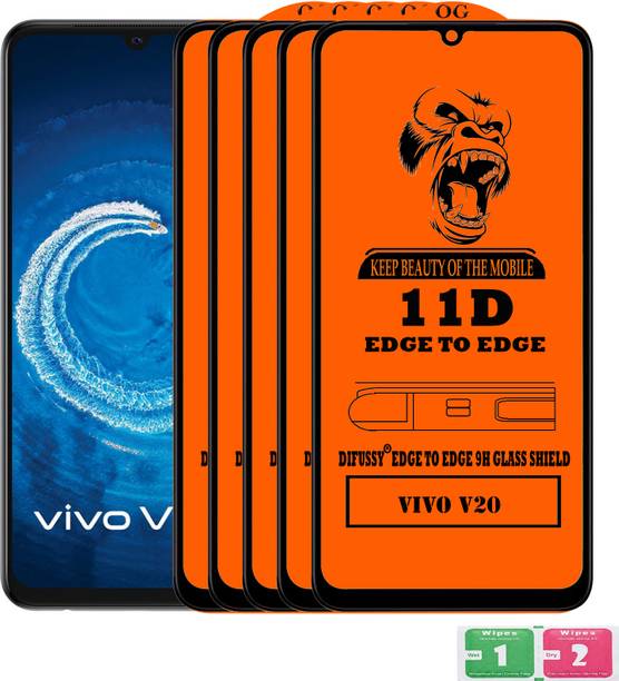 Difussy Edge To Edge Tempered Glass for VIVO V20