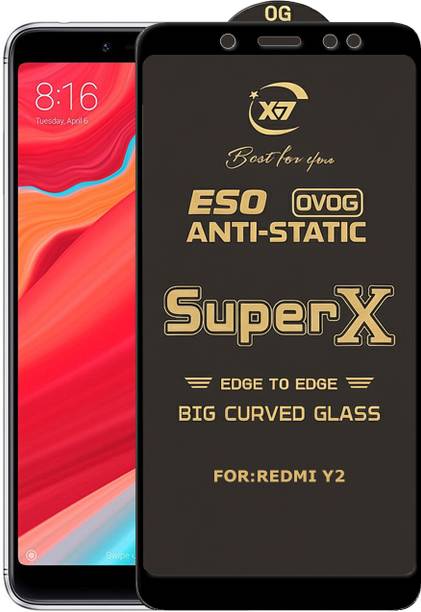 Difoxy Edge To Edge Tempered Glass for Mi Redmi Y2