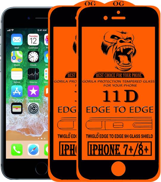 TWIGLO Edge To Edge Tempered Glass for Apple iPhone 7 Plus