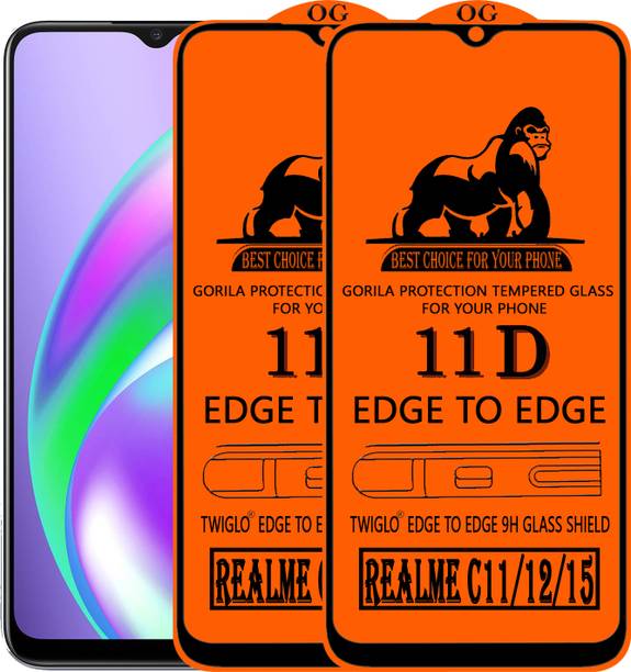 CYOR Edge To Edge Tempered Glass for REALME C11
