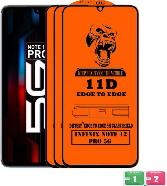 Difussy Edge To Edge Tempered Glass for INFINIX NOTE 12 PRO 5G