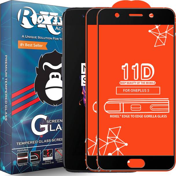 Roxel Edge To Edge Tempered Glass for OnePlus 5