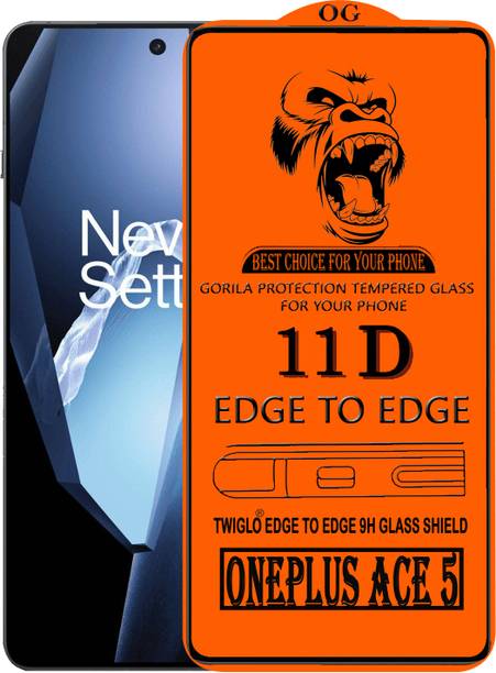 TWIGLO Edge To Edge Tempered Glass for ONEPLUS ACE 5