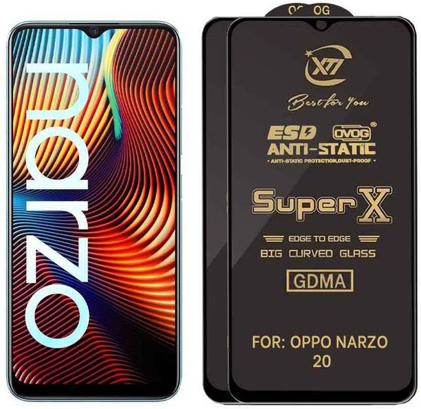 GDMA Edge To Edge Tempered Glass for OPPO NARZO 20