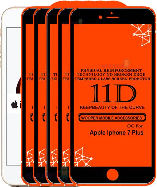 WOOPER Edge To Edge Tempered Glass for Apple iPhone 7 Plus