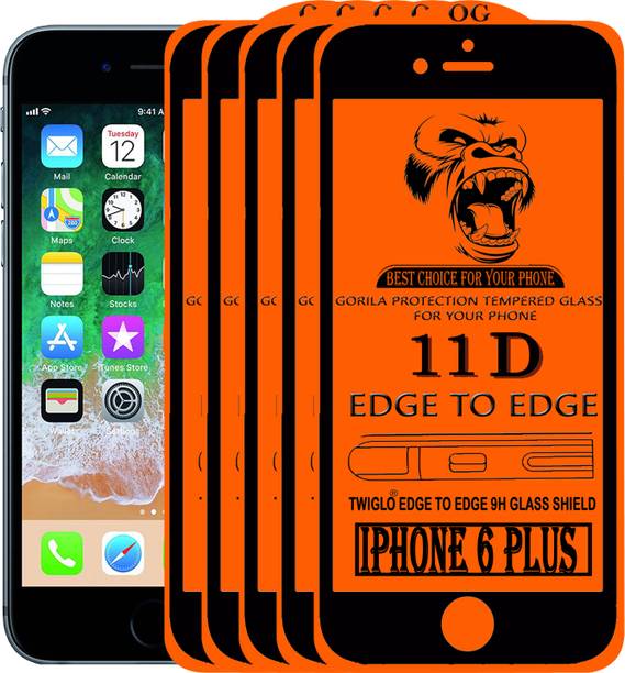 TWIGLO Edge To Edge Tempered Glass for Apple iPhone 6 Plus