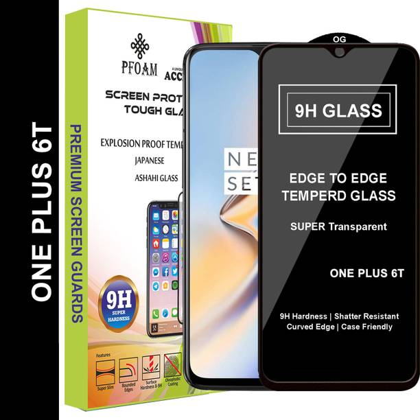 PFOAM Edge To Edge Tempered Glass for OnePlus 6T