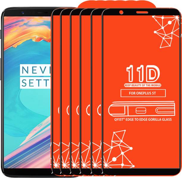 Qyist Edge To Edge Tempered Glass for OnePlus 5T