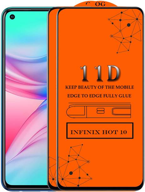 Difussy Edge To Edge Tempered Glass for INFINIX HOT 10