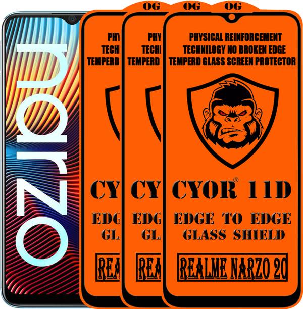 CYOR Edge To Edge Tempered Glass for REALME NARZO 20