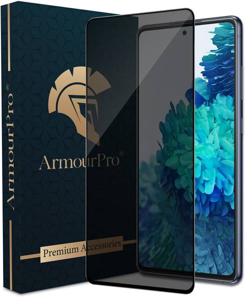 ArmourPro Edge To Edge Tempered Glass for Samsung Galaxy S20 FE, Samsung M31s, Privacy Protection