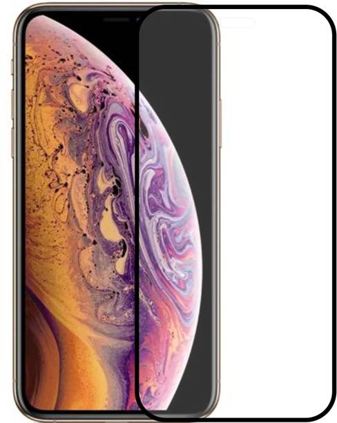 M A ZONE Edge To Edge Tempered Glass for Apple iPhone XS