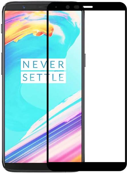 EITANSHA CREATION Edge To Edge Tempered Glass for OnePlus 5T