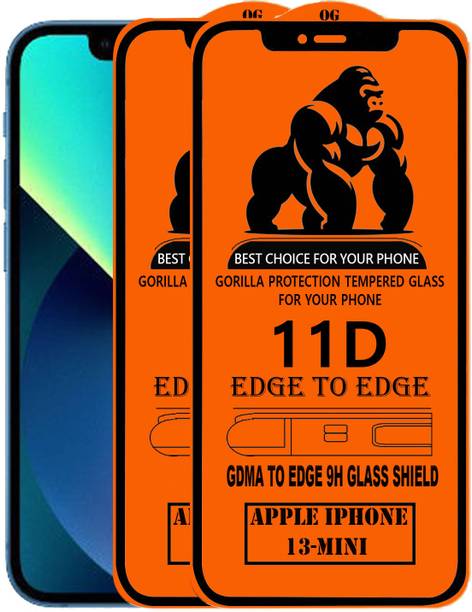 GDMA Edge To Edge Tempered Glass for Apple iPhone 13 Mini