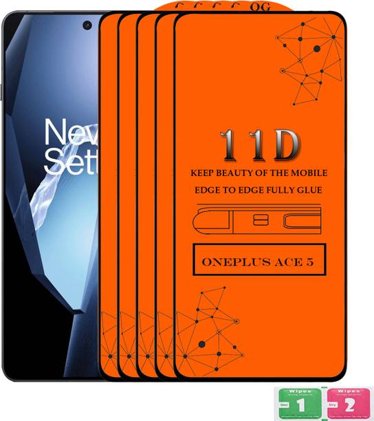 ANILUQ Edge To Edge Tempered Glass for ONEPLUS ACE 5