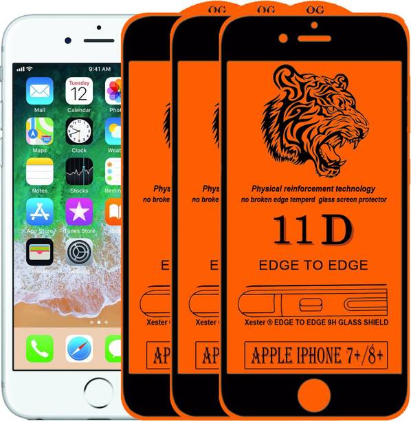Xester Edge To Edge Tempered Glass for Apple iPhone 8 Plus
