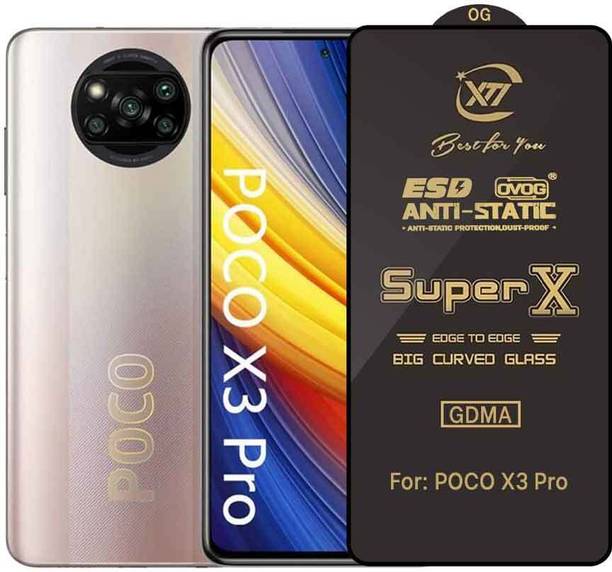 GDMA Edge To Edge Tempered Glass for POCO X3 PRO