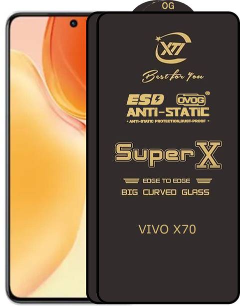 ANILUQ Edge To Edge Tempered Glass for VIVO X70