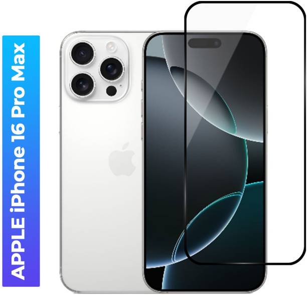 Gorilla Cases Edge To Edge Tempered Glass for Apple iPhone 16 Pro Max, iPhone 16 Pro Max